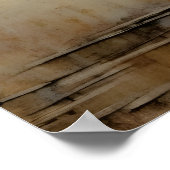 ワビサビ日本のスタイルアート ポスター (角)