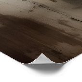 ワビサビ日本のスタイルアート ポスター (角)