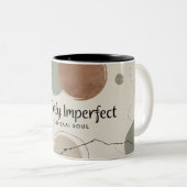 ワビ日本のサビソウルマグ ツートーンマグカップ (正面右)