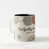 ワビ日本のサビソウルマグ ツートーンマグカップ (正面左)