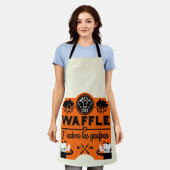 ワフフランスのル エプロン (着用した状態)