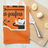ワフフランスのル キッチンタオル (四つ折り)