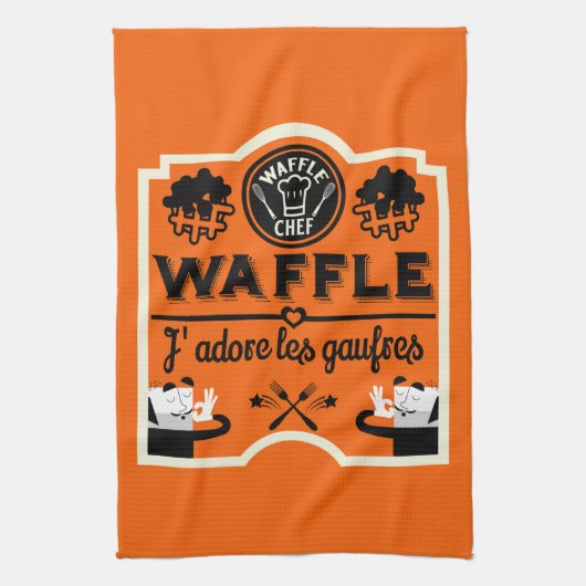 ワフフランスのル キッチンタオル (縦)