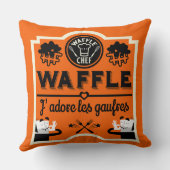 ワフフランスのル クッション (裏面)