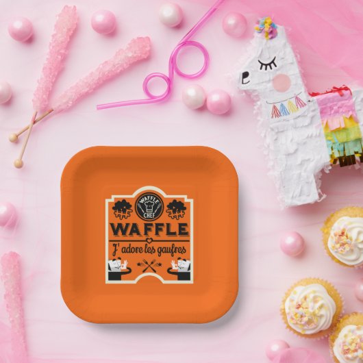 ワフフランスのル ペーパープレート (パーティー)