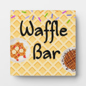 ワフラー バー フォトプラーク (正面)