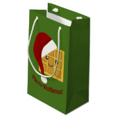 ワフレマスメリークリスマスワッフル スモールペーパーバッグ (裏面アングル)