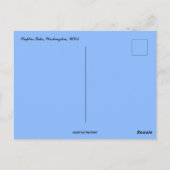 ワプトゥスレイクワシントン ポストカード (裏面)