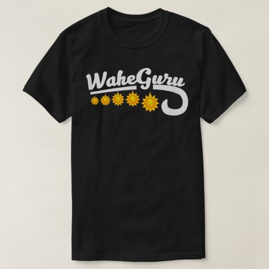 ワヘグルサットナムクンダリーニ Tシャツ (デザイン正面)