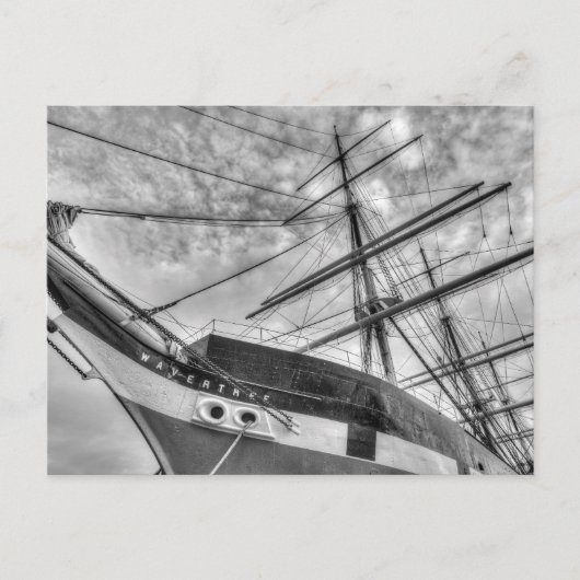 ワベルツリー帆船 ポストカード (正面)