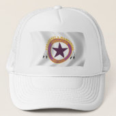 ワムパノアグ族国旗の帽子 キャップ (正面)