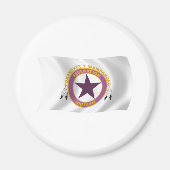 ワムパノアグ族国旗の磁石 マグネット (正面)