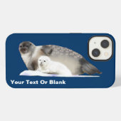 ワモンアザラシ iPhoneケース (裏面横)