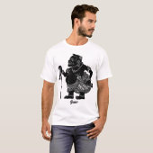 ワヤン・セマル, セマル 人形 シルエット Tシャツ (正面フル)