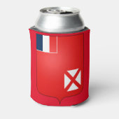 ワラとフツナのエンブレム 缶クーラー (缶裏面)