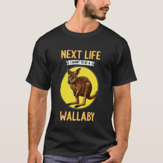 ワラビーズ 次の人生ではワラビーになりたい Tシャツ
