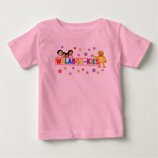 ワラブッキーズボックススタートドラーTシャツ ベビーTシャツ