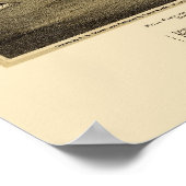 ワラワラ, WAパノラママップ – 1876 ポスター (角)