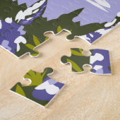 ワランジェルセントエリアスナショナルパークニジナレイクアラスカ ジグソーパズル (側面)