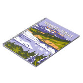 ワランジェルセントエリアスナショナルパークニジナレイクアラスカ ノートブック (左側)