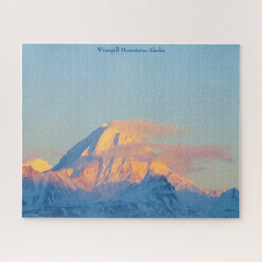 ワランジェル山脈アラスカ ジグソーパズル (横)