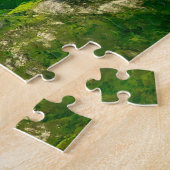 ワランジェル山脈アラスカ ジグソーパズル (側面)