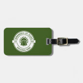 ワランジェル聖エリアス国立公園の太陽の木 ラゲッジタグ (正面横)