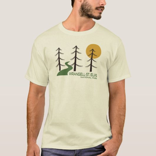 ワランジェル聖エリアス国立公園トレイル Tシャツ (正面)