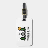 ワランジェル聖エリアス国立公園 ラゲッジタグ (正面縦)