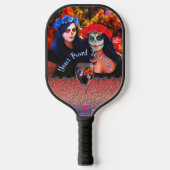 ワラータ・カタリナスとワイン1718 ピックルボールラケット (正面)