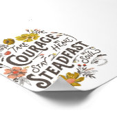 ワラールオフィスと学校の教室のポスター ポスター (角)