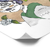 ワラールポスター芸者ハロウィーン ポスター (角)