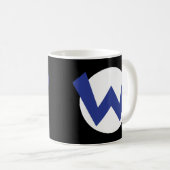 ワリオの紋章Tシャツ コーヒーマグカップ (正面右)