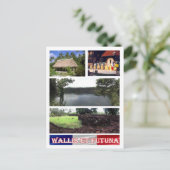 ワリスとフテュナ – モザイク –  ポストカード (スタンド正面)