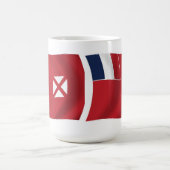 ワリス・フチュナ国旗マグカップ コーヒーマグカップ (中央)