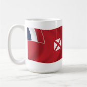ワリス・フチュナ国旗マグカップ コーヒーマグカップ (左)
