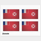 ワリス・フツナ 長方形シール (シート)