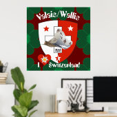 ワリス・ヴァレ・シュウィズ・スイススのポスター ポスター (ホームオフィス)