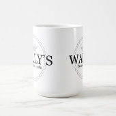 ワリーの自家製グッズ コーヒーマグカップ (中央)