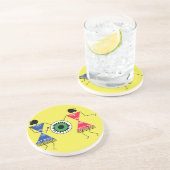 ワリーアートデザインセラミックオーナメント コースター (側面)