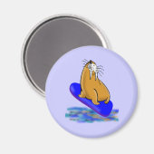 ワリーザセイウラスゴーズサーフィン マグネット (正面/裏面)