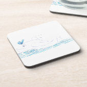 ワリーホエールコルクコースター コースター (左側)