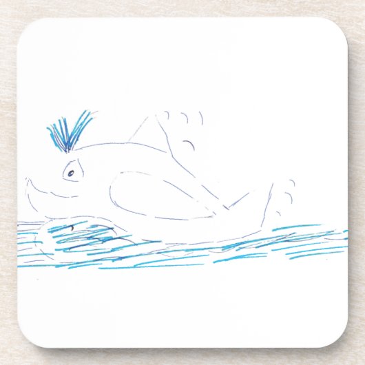 ワリーホエールコルクコースター コースター (正面)