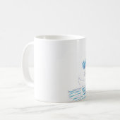 ワリーホエールマグ コーヒーマグカップ (正面左)