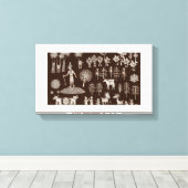 ワリ絵を描キャンバス キャンバスプリント (インサイチュ (ウッドフロア))