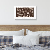 ワリ絵を描キャンバス キャンバスプリント (インサイチュ (寝室))