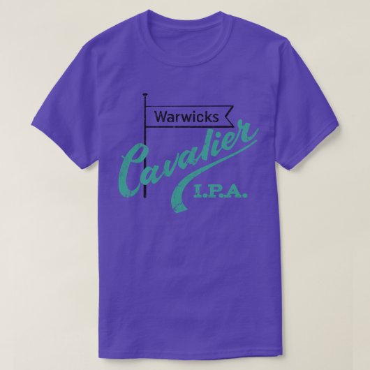 ワルウィックスカバリエIPA Tシャツ (デザイン正面)
