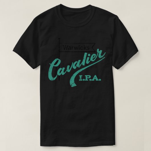 ワルウィックスカバリエIPA Tシャツ (デザイン正面)