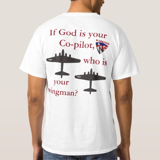 ワルキテスB-17ウイングマン Tシャツ (裏面)
