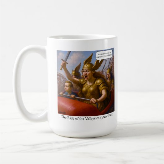ワルキューレに乗る(州フェア) コーヒーマグカップ (左)